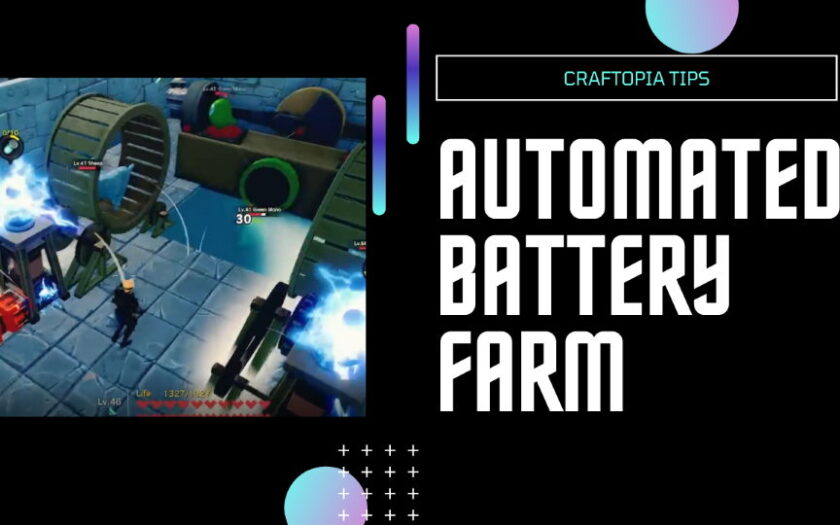 craftopia automated battery farm