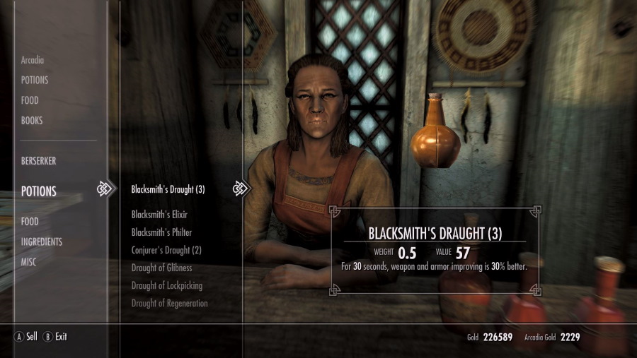 In Whiterun find Arcadia who sells ingredients needed for alchemy combinations - Skyrim