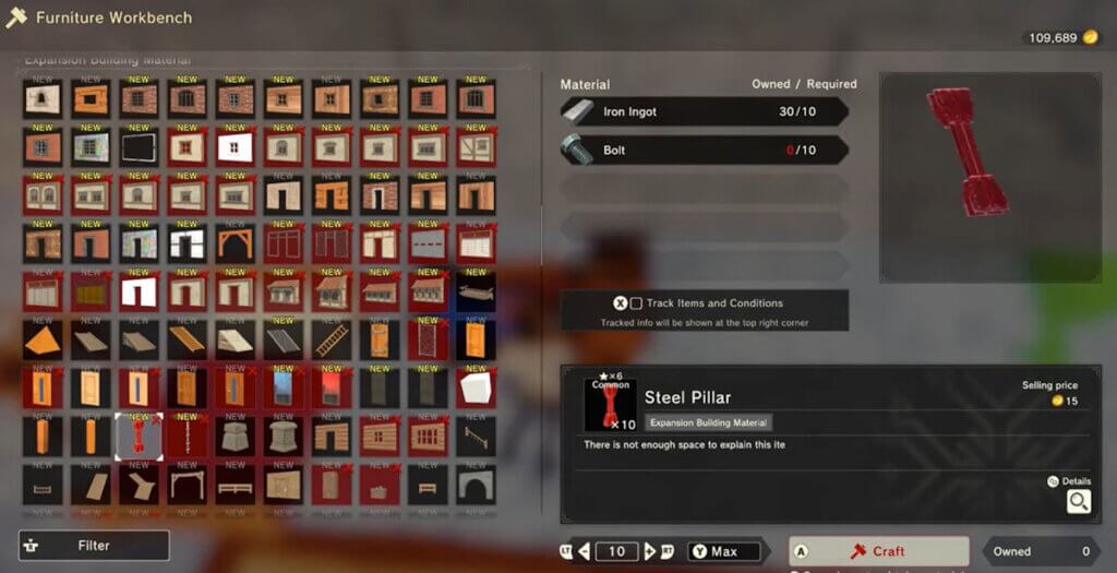 How to build Steel Pillars look at your Furniture Workbench